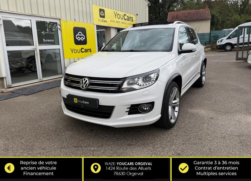 Tiguan 2.0 TDI 175 BLUEMOTION SPORT LINE 4MOTION DSG BVA 2013 occasion 78630 Orgeval