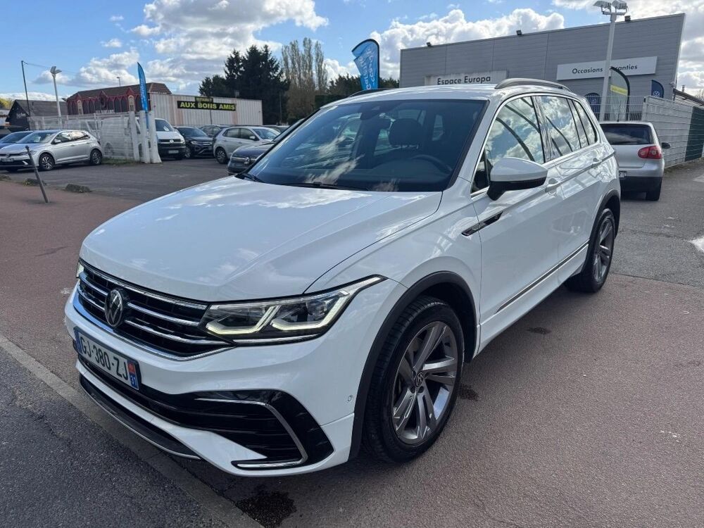 Tiguan 2.0 TDI 200 R-LINE 4MOTION DSG BVA 2022 occasion 91830 LE COUDRAY-MONTCEAUX