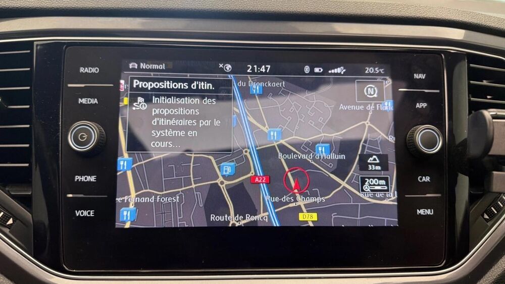 T-ROC 2.0 TDI R-Line 2019 occasion 59223 Roncq