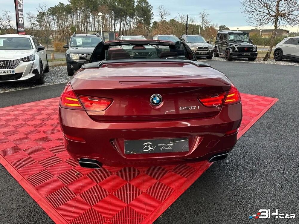 S&eacute;rie 6 CABRIOLET 4.4 650 I 405 EXCLUSIVE BVA 2011 occasion 33980 Audenge