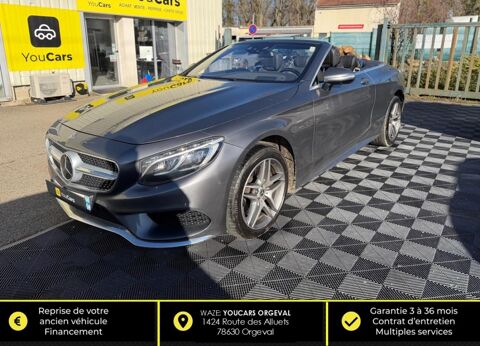 Mercedes Classe S CABRIOLET 4.7 500 455 9G-TRONIC BVA 2017 occasion Orgeval 78630