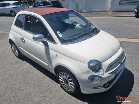 Fiat 500 CABRIOLET 1.2 70 CLUB DUALOGIC BVA START-STOP 2018 occasion Champigny sur Marne 94500