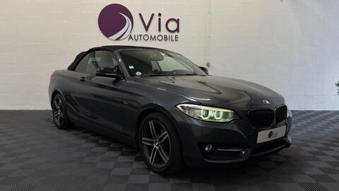 Serie 2 Cabriolet 218 d 218d 150 ch BVA8 SPORT 2016 occasion 91380 Chilly-Mazarin
