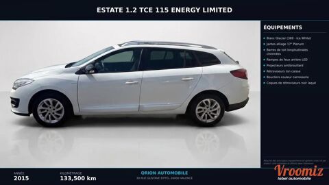 Renault megane ESTATE 1.2 TCE 115 ENERGY LIMITED avec A