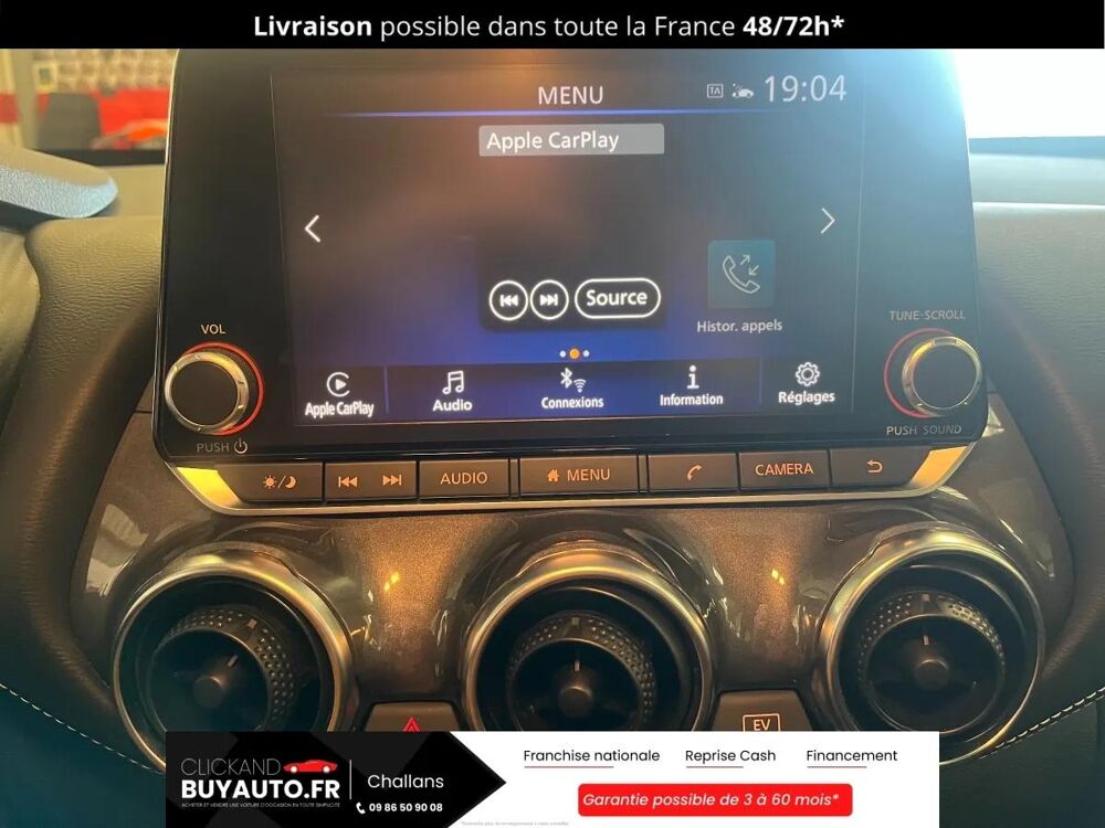 Juke 1.6 i 16V 143 Hybrid 94 cv Bo&icirc;te auto TECKNA 2023 occasion 85300 CHALLANS