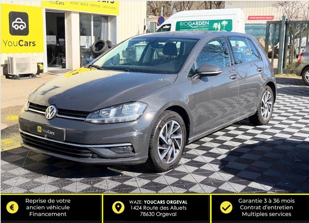 Golf 1.4 TSI 125 BLUEMOTION SOUND 2017 occasion 78630 Orgeval