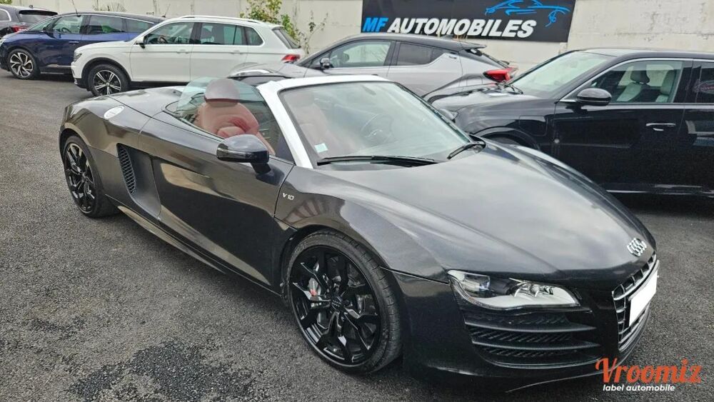 R8 SPYDER 5.2 FSI 525 QUATTRO R-TRONIC BVA 2010 occasion 41220 THOURY