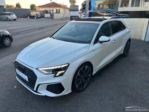 A3 SPORTBACK 1.5 35 TFSI 150 HYBRID MHEV S-LINE EDITION S-TRONI 2021 occasion 06220 VALLAURIS