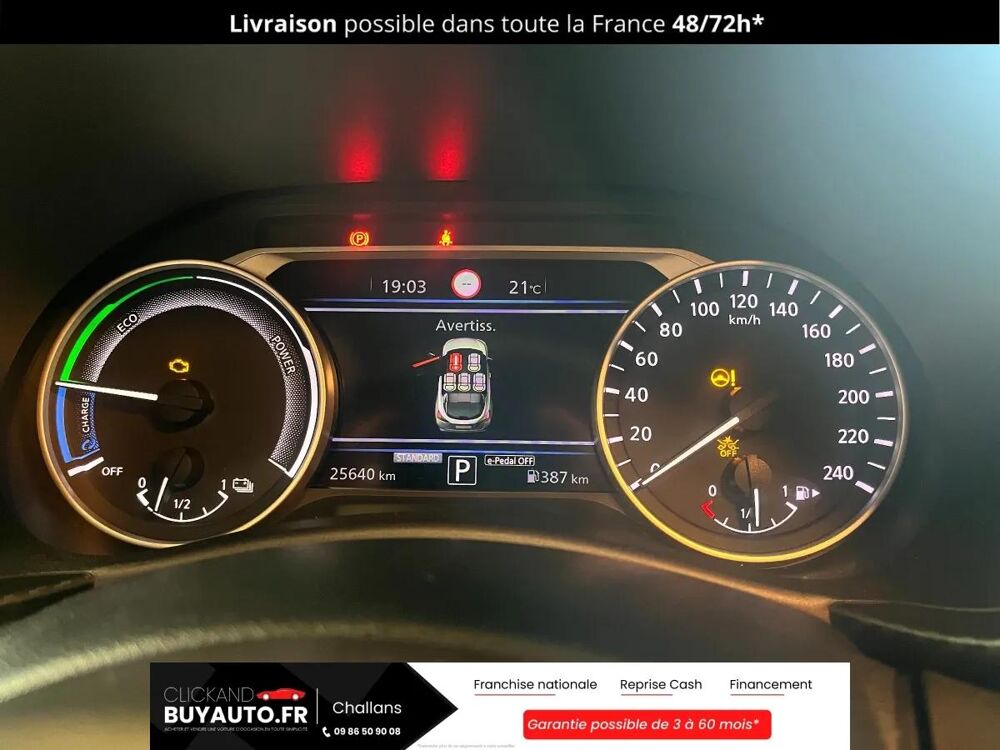 Juke 1.6 i 16V 143 Hybrid 94 cv Bo&icirc;te auto TECKNA 2023 occasion 85300 CHALLANS