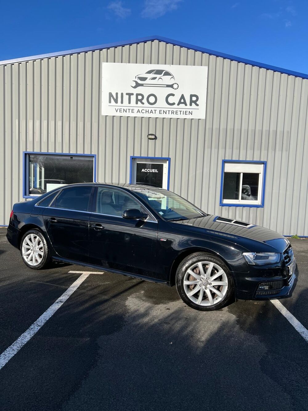 A4 B8 3.0 V6 TDI 245 Quattro S line / 1ERE MAIN / ENTRETIEN COM 2014 occasion 49290 MAUGES SUR LOIRE