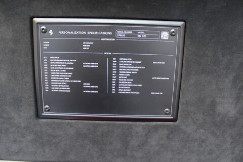812 6.5 V12 800 ch - IMMAT FRANCAISE / PAS DE MALUS / CONFIGURAT 2022 occasion 34430 Saint-Jean-de-V&eacute;das