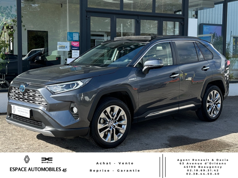 Toyota RAV 4 Hybride 218 ch 2WD Lounge Toit panoramique - Reprise possibl 2021 occasion Beaugency 45190