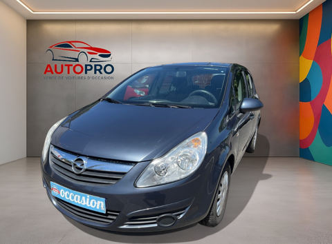 Opel corsa - 1.2 80 TWINPORT ENJOY 5P - Gris fonc&e