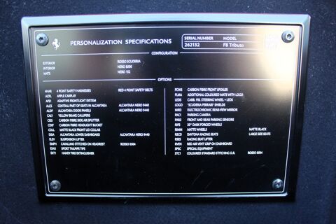 F8 Tributo COUPE 3.9 DCT V8 BiTurbo 720 ch 1&egrave;re MAIN ROSSO SCUDERIA - 2020 occasion 34430 Saint-Jean-de-V&eacute;das