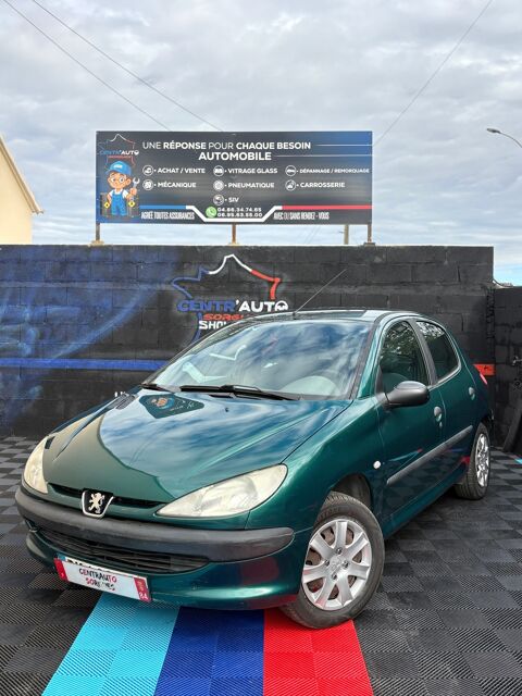 Peugeot 206 (I) 1.9d 70cv Pack Confort 1999 occasion SORGUES 84700