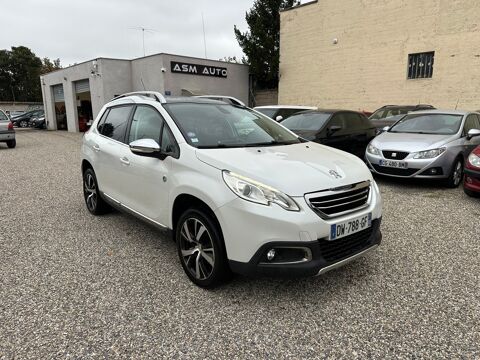 Peugeot 2008 CROSSOVER Nacré 1.6 BlueHDi ALLURE S&S 120 ch / 1er main / 2015 occasion Lyon 8e Arrondissement 69008