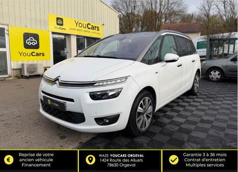 Citroën Grand C4 Picasso II 2.0 BlueHDi EAT6 150 cv 7 PLACES - TOIT PANORAMIQUE - CAM 2016 occasion Orgeval 78630