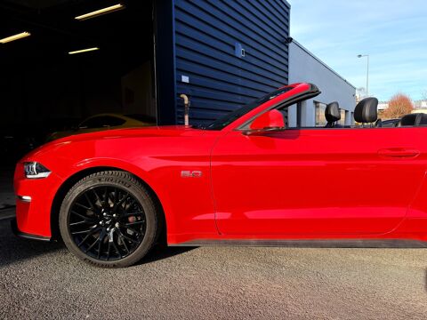 Mustang GT Cabriolet 450ch BVA10 / Malus INCLUS / 1e main 2018 occasion 51100 REIMS