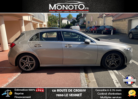 Classe A 180 d 116 cv AMG LINE - TOIT OUVRANT - CARPLAY - CAMERA - EC 2020 occasion 78360 MONTESSON