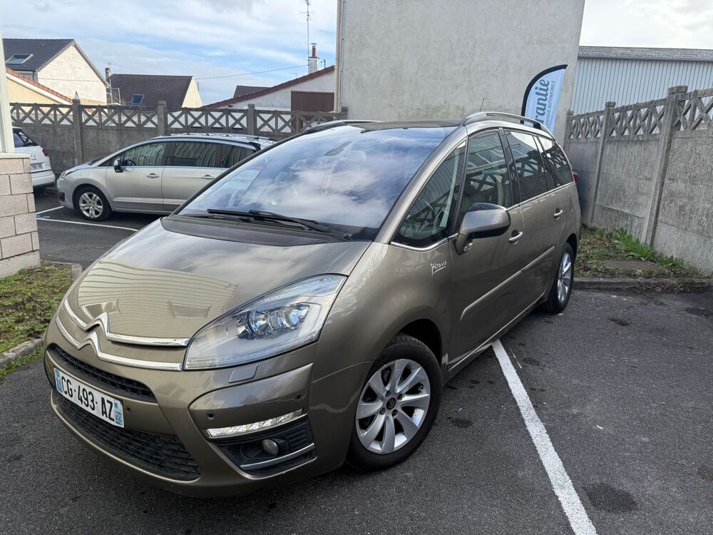 Grand C4 Picasso 1.6 e-HDI 110 CV exclusive 7 place bo&icirc;te auto 2012 occasion 78800 Houilles