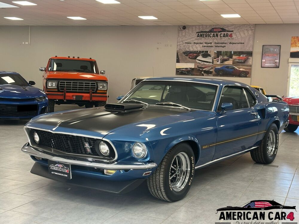 Mustang Mach 1 Fastback - V8 390ci 1969 occasion 34680 Saint-Georges-d'Orques