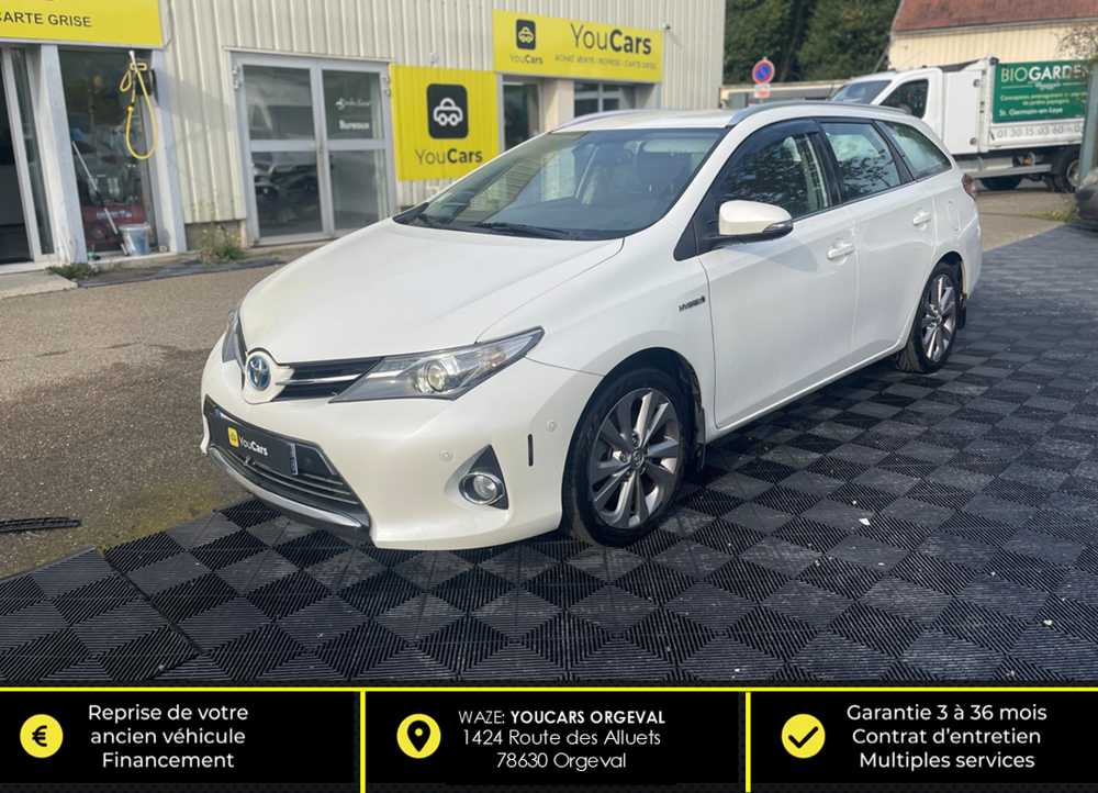 Auris hsd 136h Wagon 1.8 Hybride Boîte auto RIEN A PREVOIR - CLIM 2013 occasion 78630 Orgeval