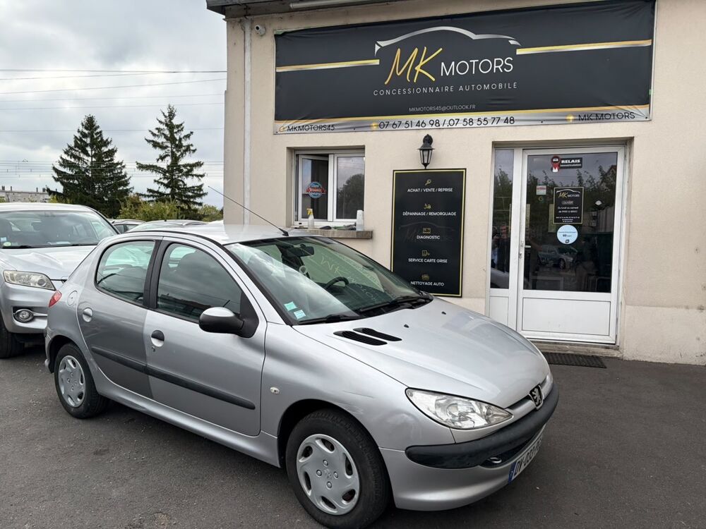 206 1.4 i 75cv Gris 2007 occasion 45140 Saint Jean de la Ruelle