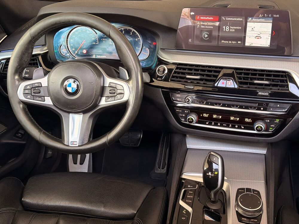 S&eacute;rie 5 G30 M Sport 530d 3.0 d Steptronic8 265 cv - Toit ouvrant - E 2017 occasion 95190 Goussainville