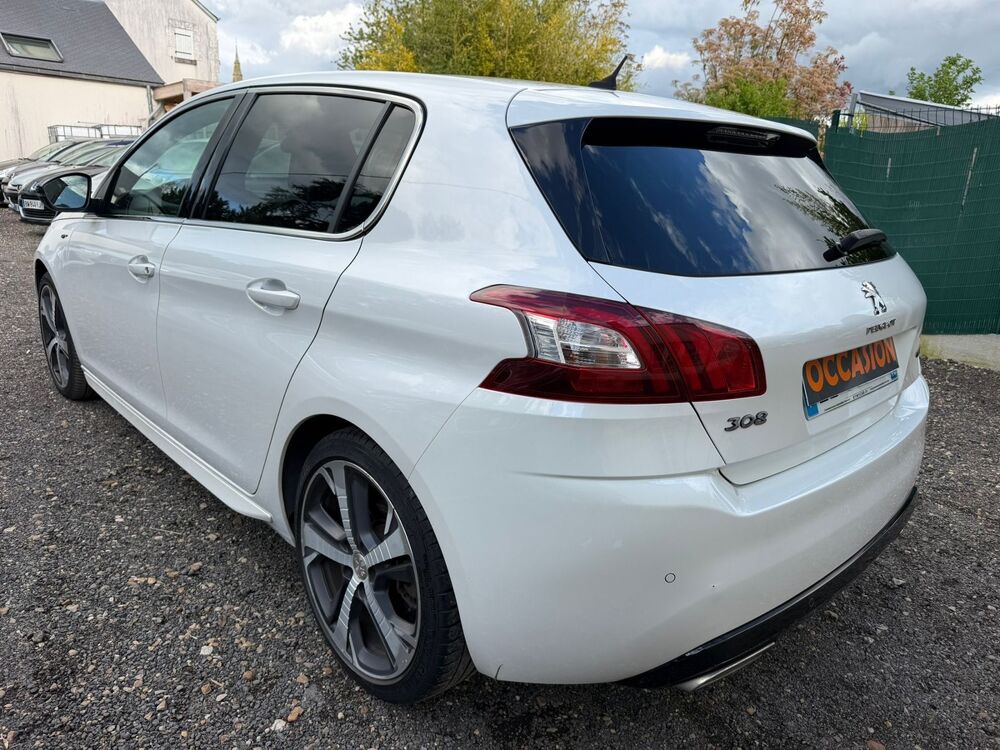 308 GT 1.6 205 CH TOIT PANORAMIQUE SEMI CUIR FEUX XENON Suivi Co 2016 occasion 41370 JOSNES