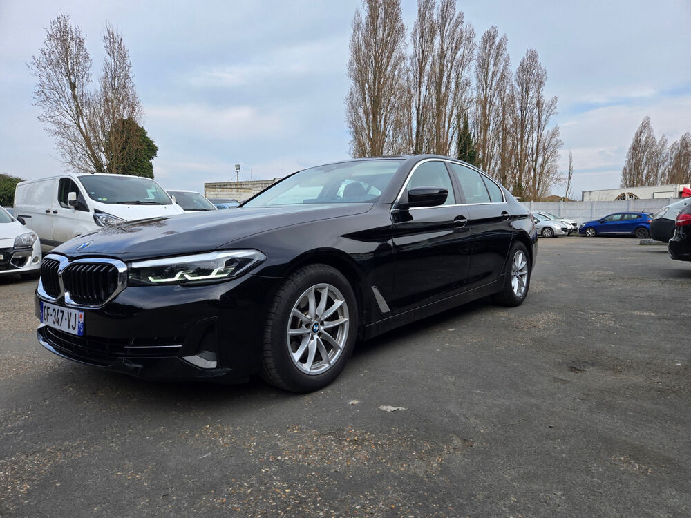 S&eacute;rie 5 G30 LCI 520i BVA8 184 ch TwinPower Turbo 2022 occasion 95140 GARGES-LES-GONESSE