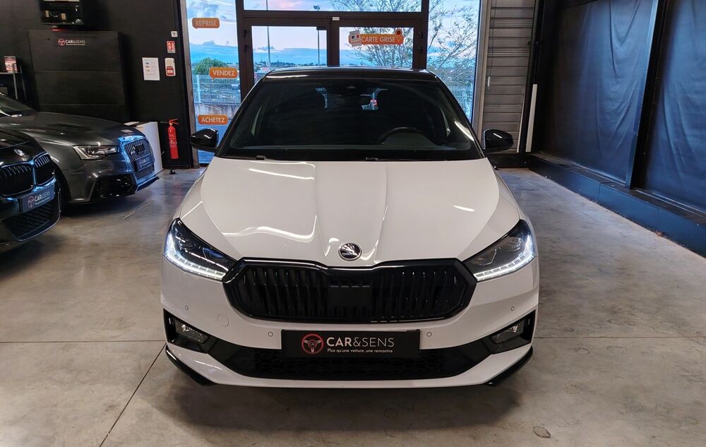 Fabia 1.5 TSI 150Ch MONTE CARLO DSG7 CARPLAY / TOIT PANO / CAMERA 2023 occasion 34500 B&eacute;ziers