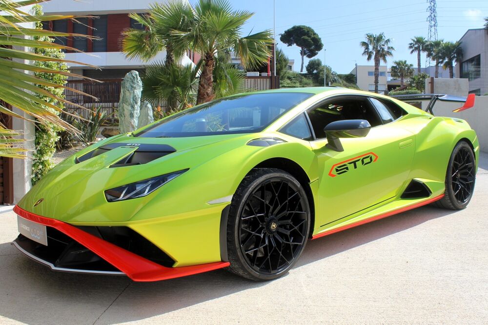 Huracan 5.2 V10 LP 640-2 STO LDF7 - VERDE CITREA - CARBON - CARPLAY 2022 occasion 34430 Saint-Jean-de-V&eacute;das