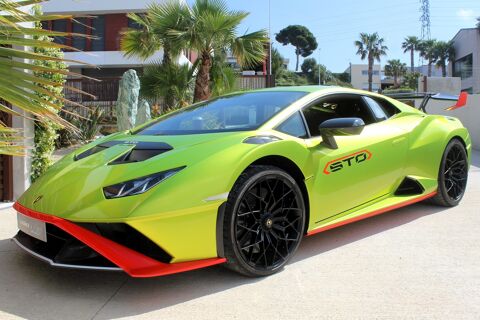 Huracan 5.2 V10 LP 640-2 STO LDF7 - VERDE CITREA - CARBON - CARPLAY 2022 occasion 34430 Saint-Jean-de-V&eacute;das