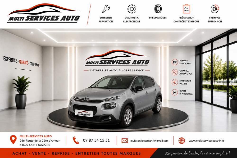 C3 III 1.2 2018 occasion 44600 SAINT NAZAIRE