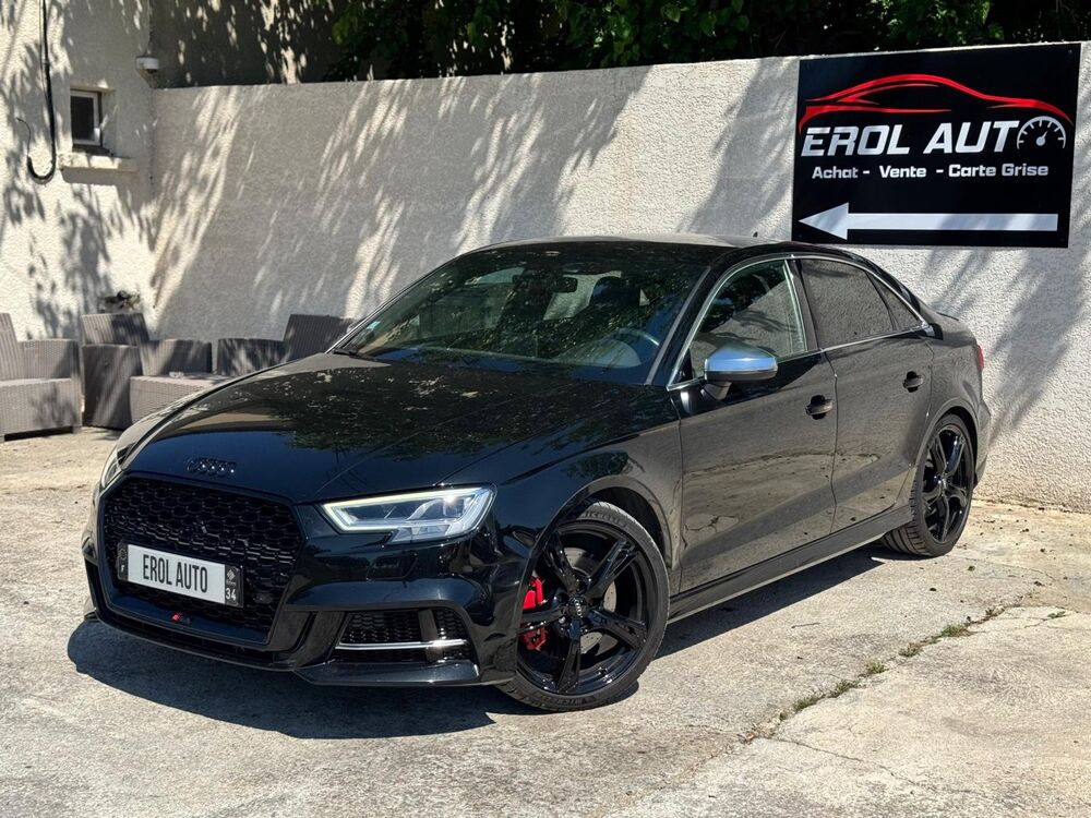 S3 2.0 TFSi 16V S-Tronic7 310 cv BVA Quattro S&eacute;rie 3 Phase 2 Li 2018 occasion 30670 Aigues-Vives