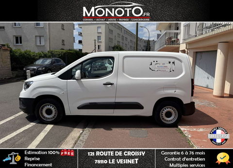 Combo VU Cargo L1H1 1.6 CDTI 99cv CLIMATISATION - LIMITEUR DE VITESSE 2020 occasion 78360 MONTESSON