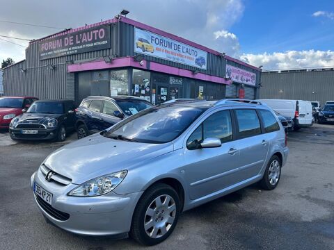 Peugeot 307 SW BREAK 2.0 HDI 110 X LINE CLIM 7PLS CG 1ere MAIN 2002 occasion Coigni&egrave;res 78310