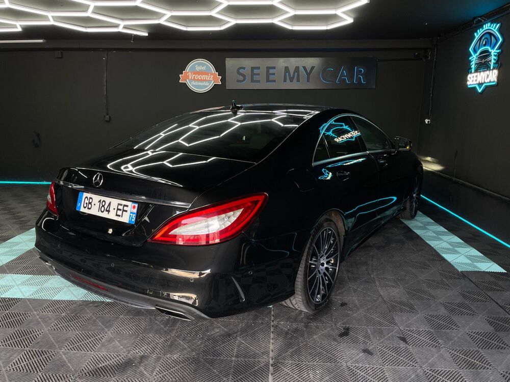 Classe CLS 350d 4MATIC SPORTLINE – FULL OPTIONS – TOIT OUVRANT – NOIR / 2014 occasion 95540 MERY-SUR-OISE