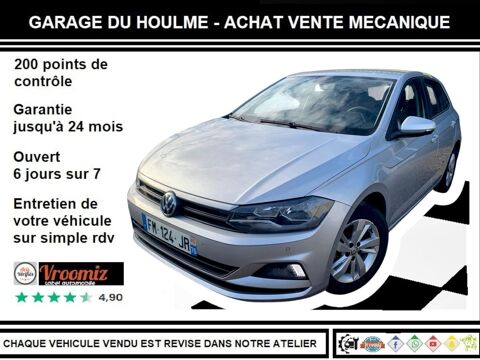 Volkswagen Polo 1L essence 80CV 72MKMS Lounge 2019 occasion LE HOULME 76770