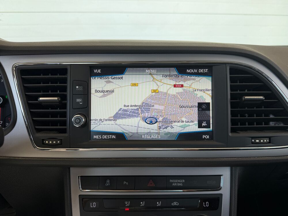 Leon III Xcellence 1.6 TDI DSG7 116 cv - Si&egrave;ges en cuir & Alcanta 2017 occasion 95190 Goussainville