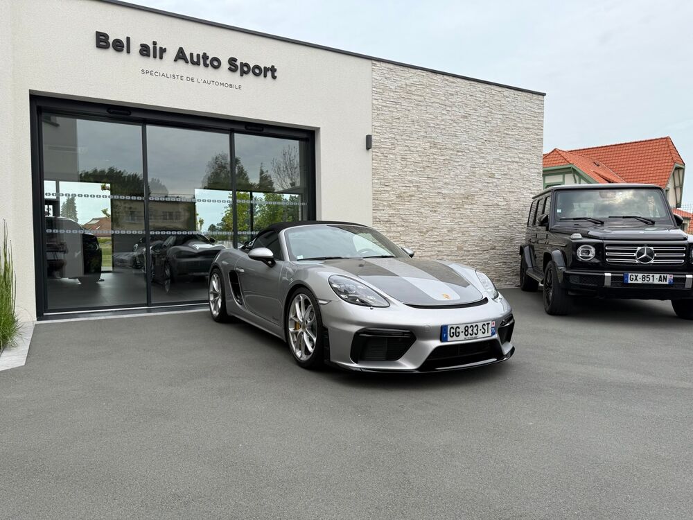 Cayman SPYDER 4.0L 420 CH / CARNET / 21710 KMS 2019 occasion 62780 CUCQ