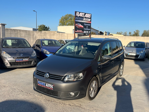 Volkswagen Touran 1.6 TDI 7 PLACE ENTI&Egrave;REMENT R&Eacute;VIS&Eacute; ET GARANTIE EMBRAYAGE NE 2013 occasion Arles 13200
