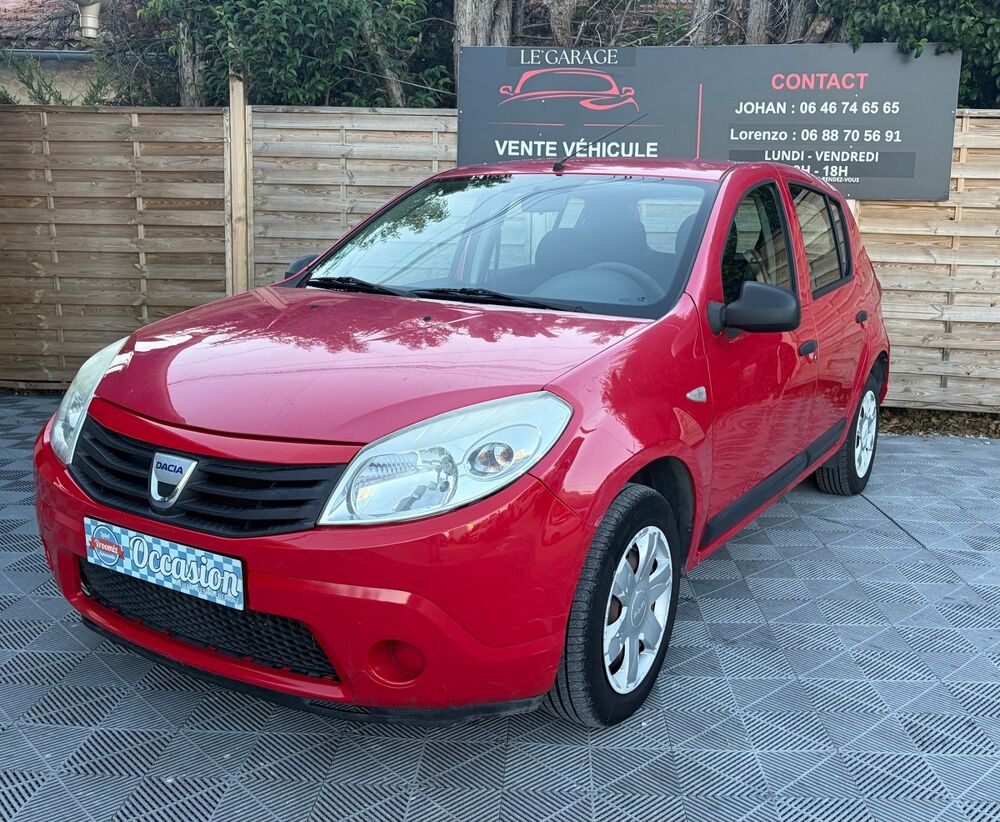 Sandero 1.4 MPI 75ch GPL Ambiance 2011 occasion 84300 Cavaillon