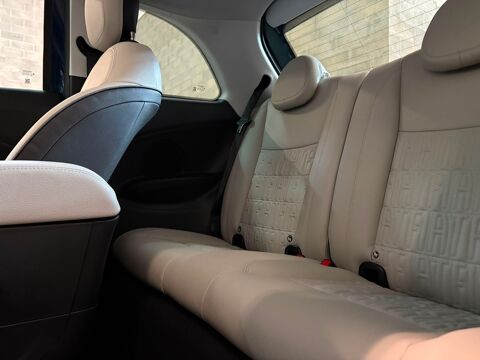500 e 95cv 23.8 KWH LA PRIMA OCEAN GREEN / CUIR / CAMERA RADAR 2023 occasion 91480 Varennes-Jarcy