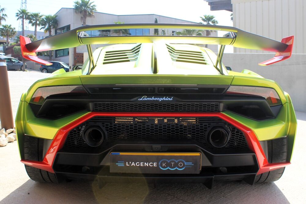 Huracan 5.2 V10 LP 640-2 STO LDF7 - VERDE CITREA - CARBON - CARPLAY 2022 occasion 34430 Saint-Jean-de-V&eacute;das