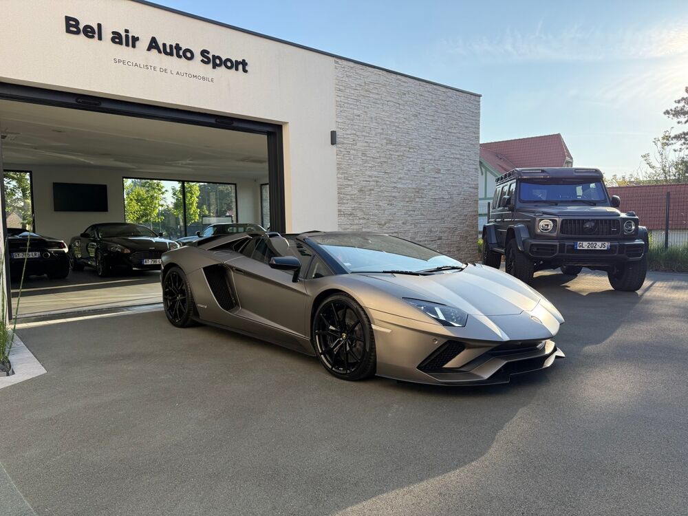 Aventador S ROADSTER 6.5L V12 / 741 CH / CARNET COMPLET / TVA / 34352 2018 occasion 62780 CUCQ