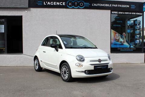 Fiat 500 - II (2) 1.2 69 ch LOUNGE + TOIT PANO - 