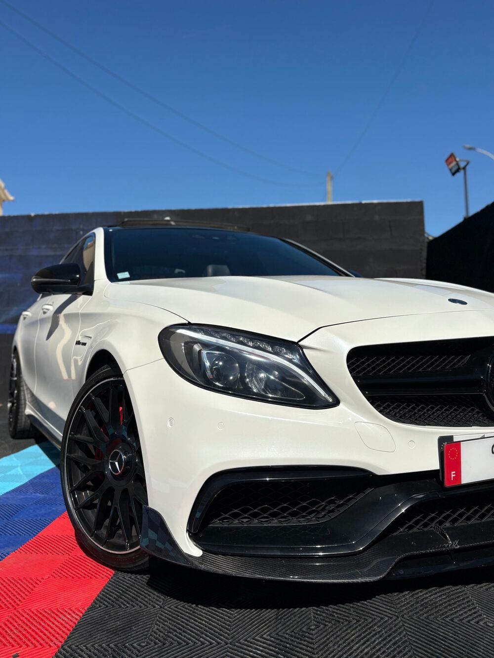Classe C 63s AMG 4.0i V8 Biturbo 510cv Kit BRABUS 2017 occasion 84700 SORGUES