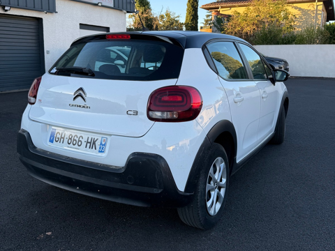 C3 HDI 100 CARPLAY+GPS+RADAR 5Pl. DISTRIB.+CT OK 80.000 2022 2022 occasion 31120 Portet-sur-Garonne