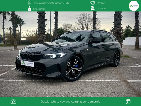 BMW S&eacute;rie 3 M340i xDrive Touring 374ch (1&egrave;re main, origine France, Malus 2023 occasion Frontignan 34110